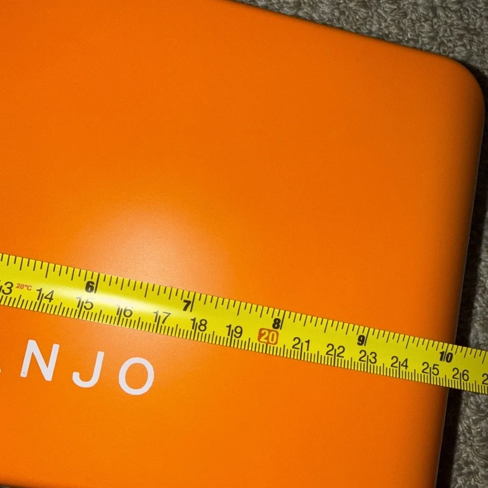 KANJO Acupressure Lower Back Pain Relief Cushion Orange New No Box